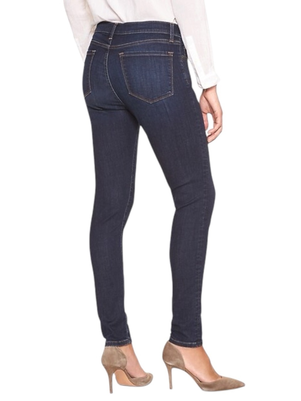 Banana Republic Jeans, Sculpt Skinny, Dark Indigo Denim, Size 12, W31